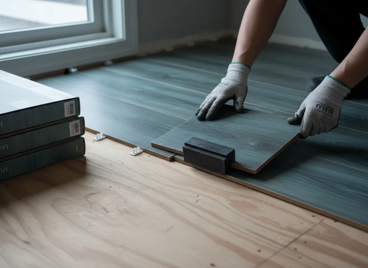 Luxury Vinyl Plank Installation company in Glover, VT